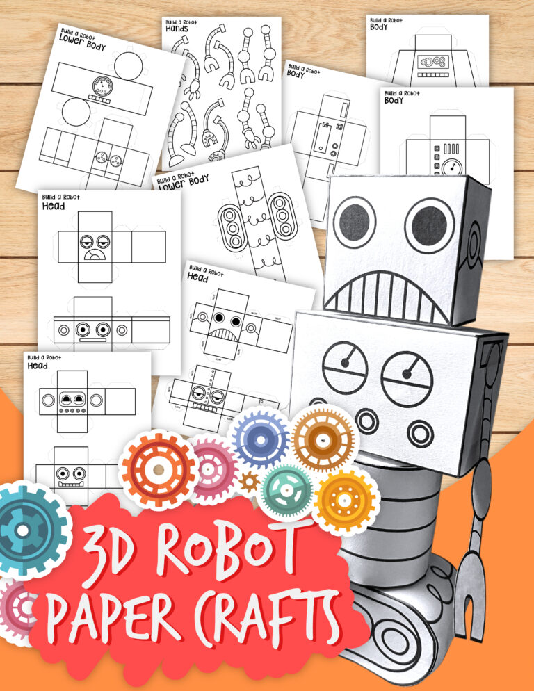 3D Robot Printable Craft